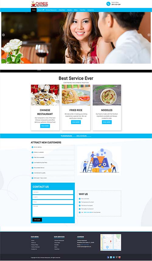 Chinese Restaurant Template