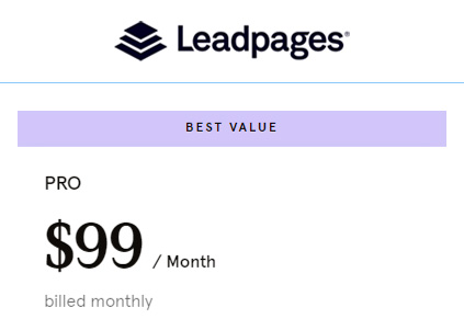 Leadpages Screenshot