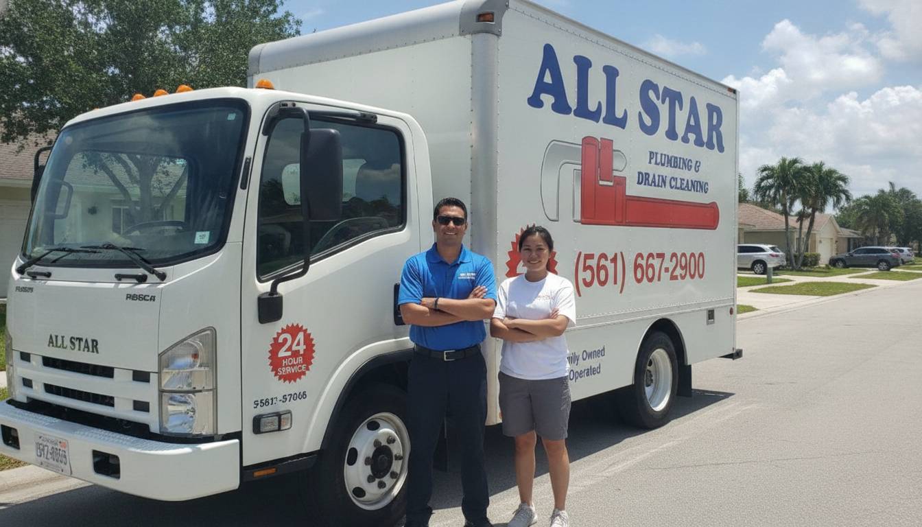 All Star Plumbing and Air team serving Palm Beach County.